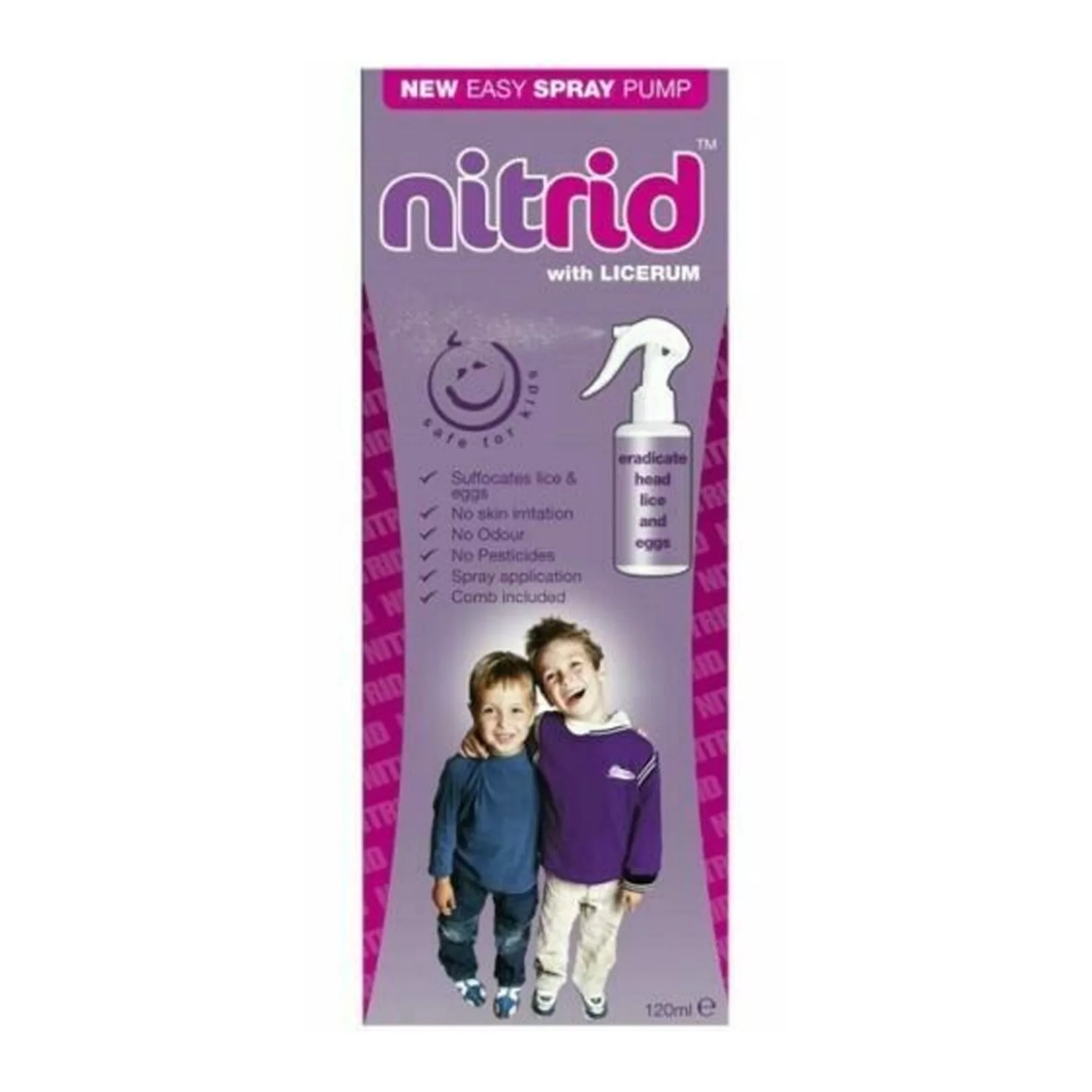 Nitrid Head Lice Treatment  120ml