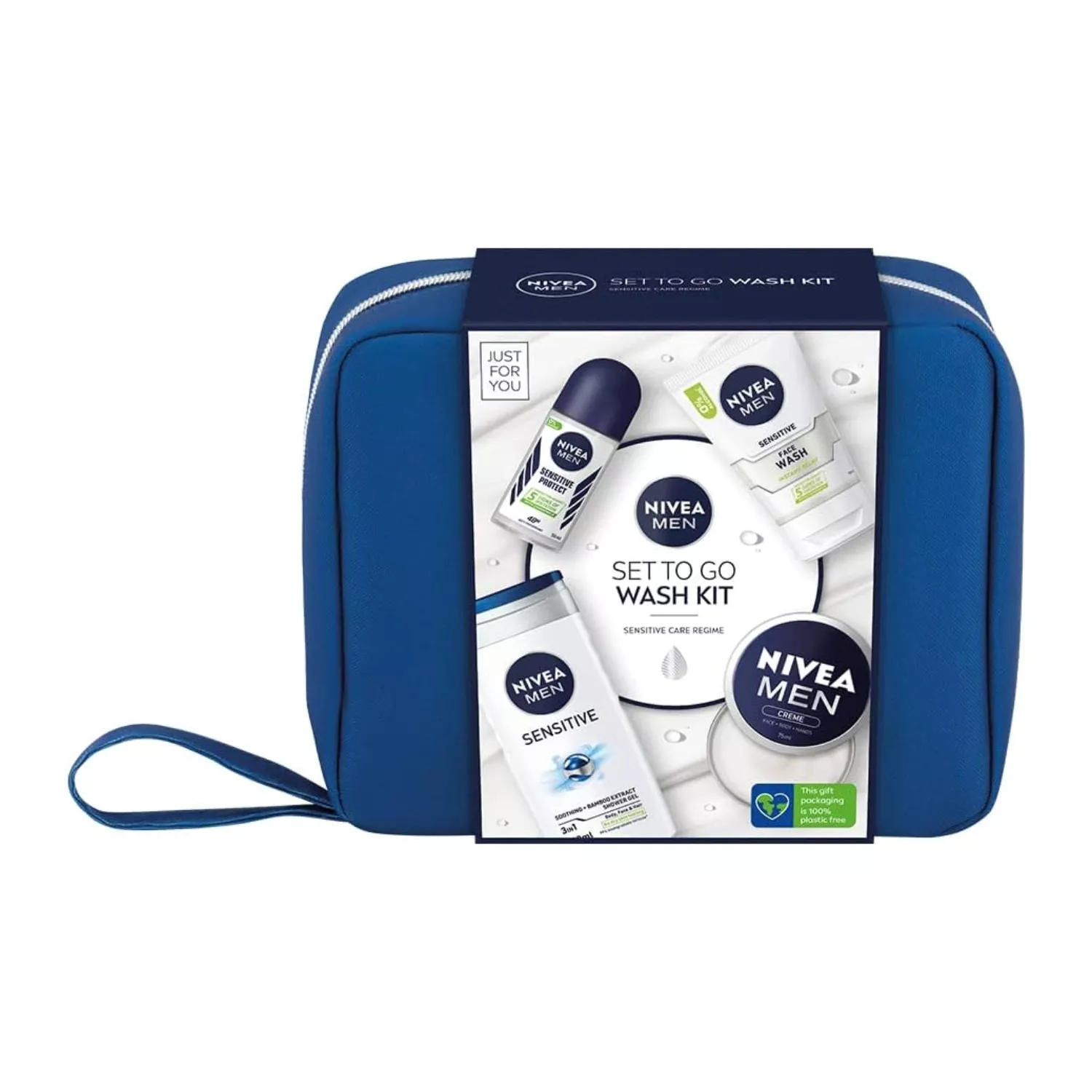 Nivea Men Set To Go Wash 5 Pack Kit