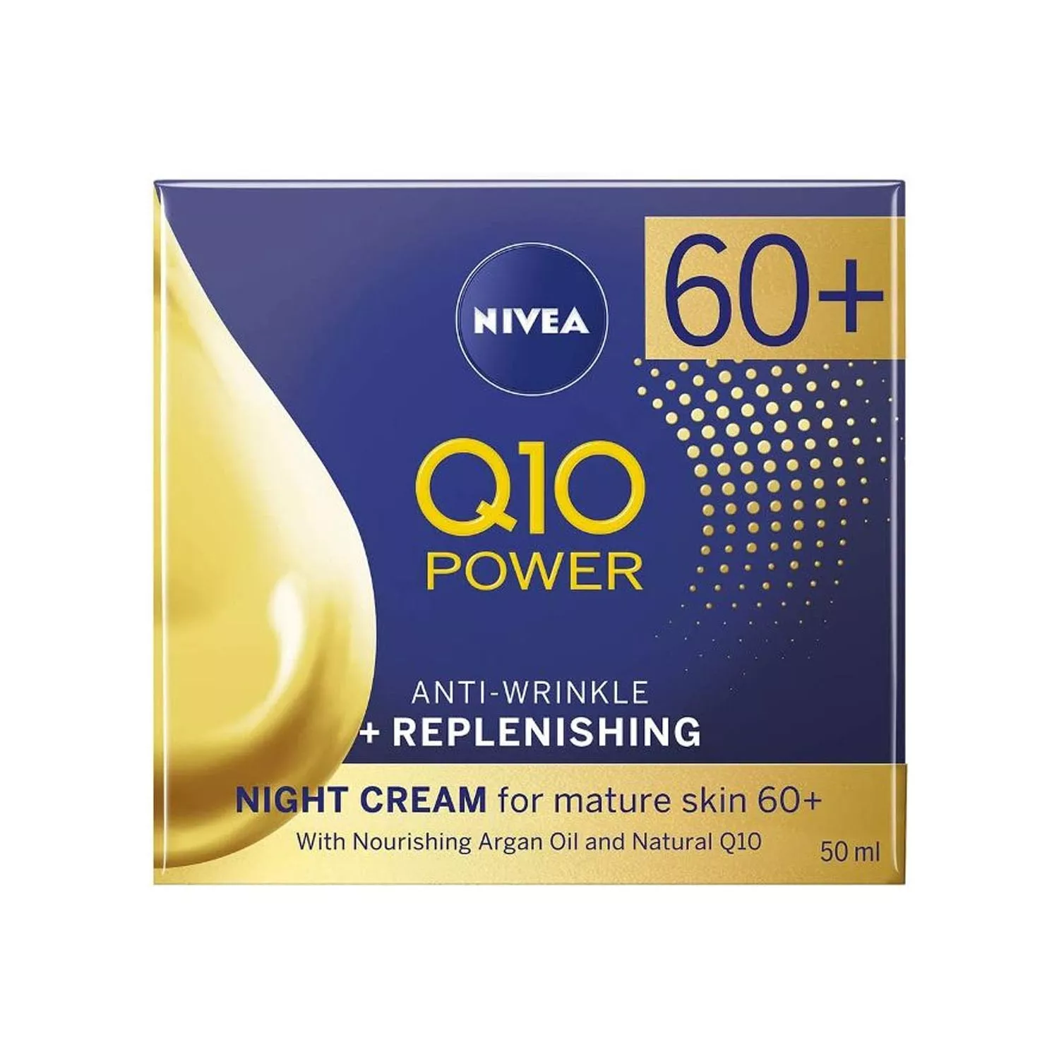 NIVEA Q10 Power 60+ Skin Night Cream 50ml