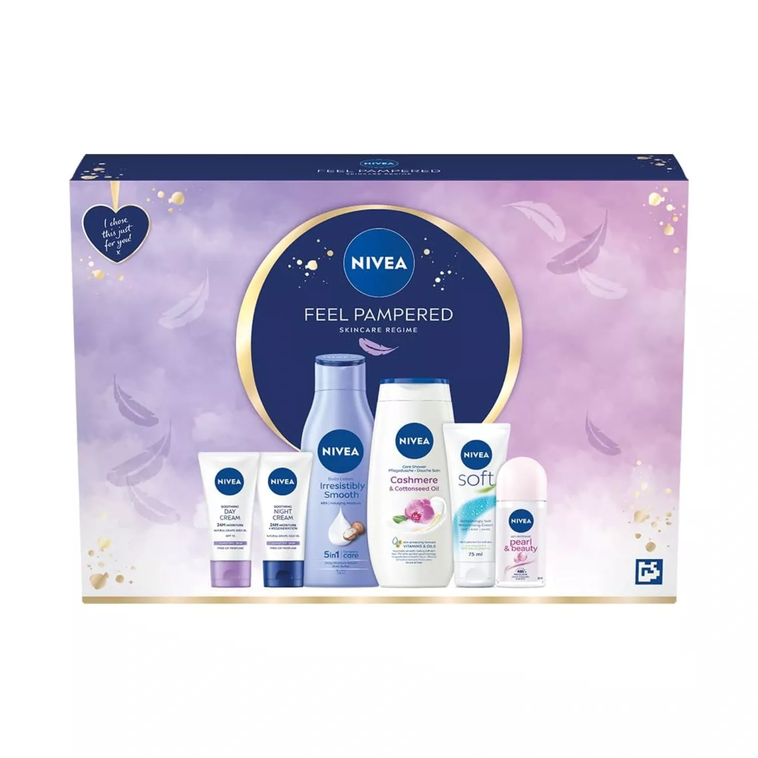 NIVEA Women Feel Pampered Skincare Regime Gift Set