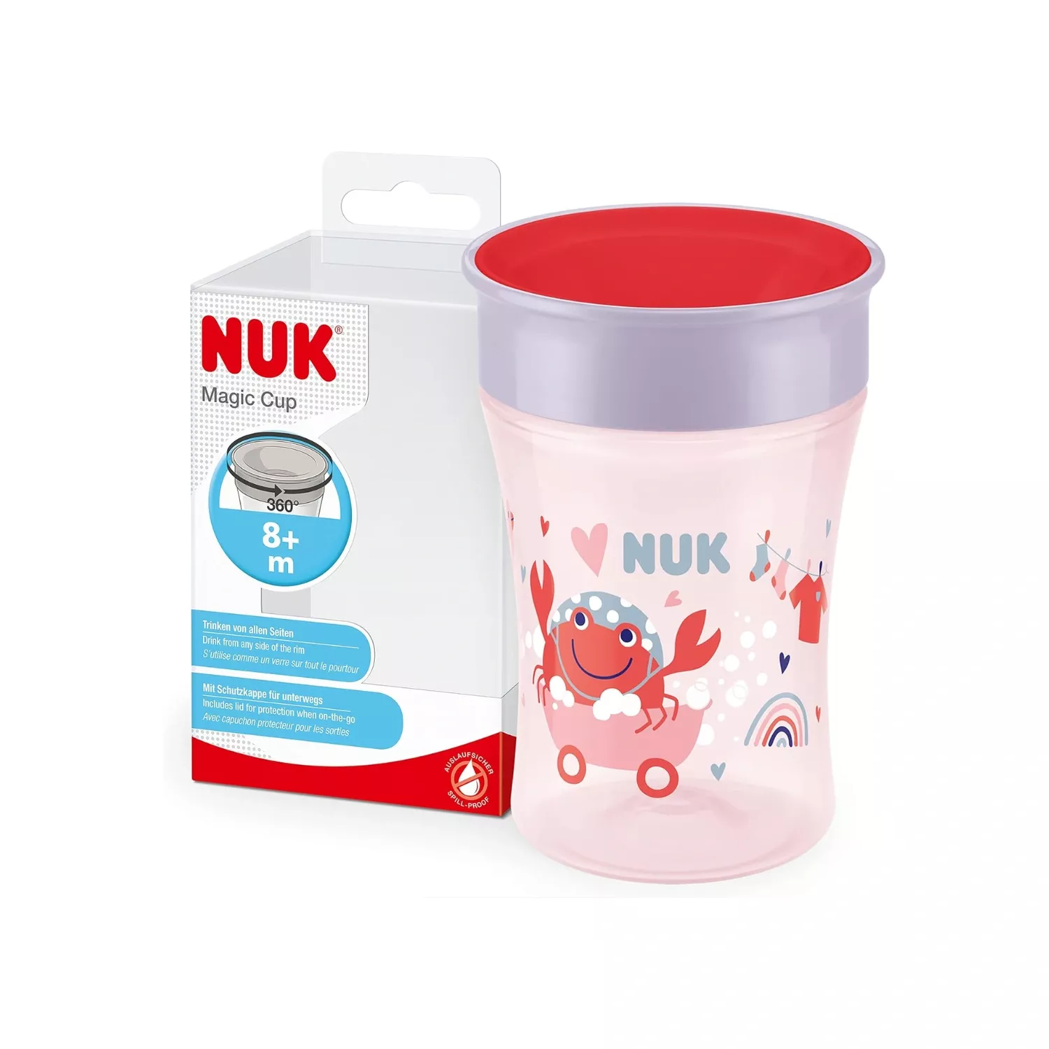 NUK Magic Cup cup 8+ months 230 ml
