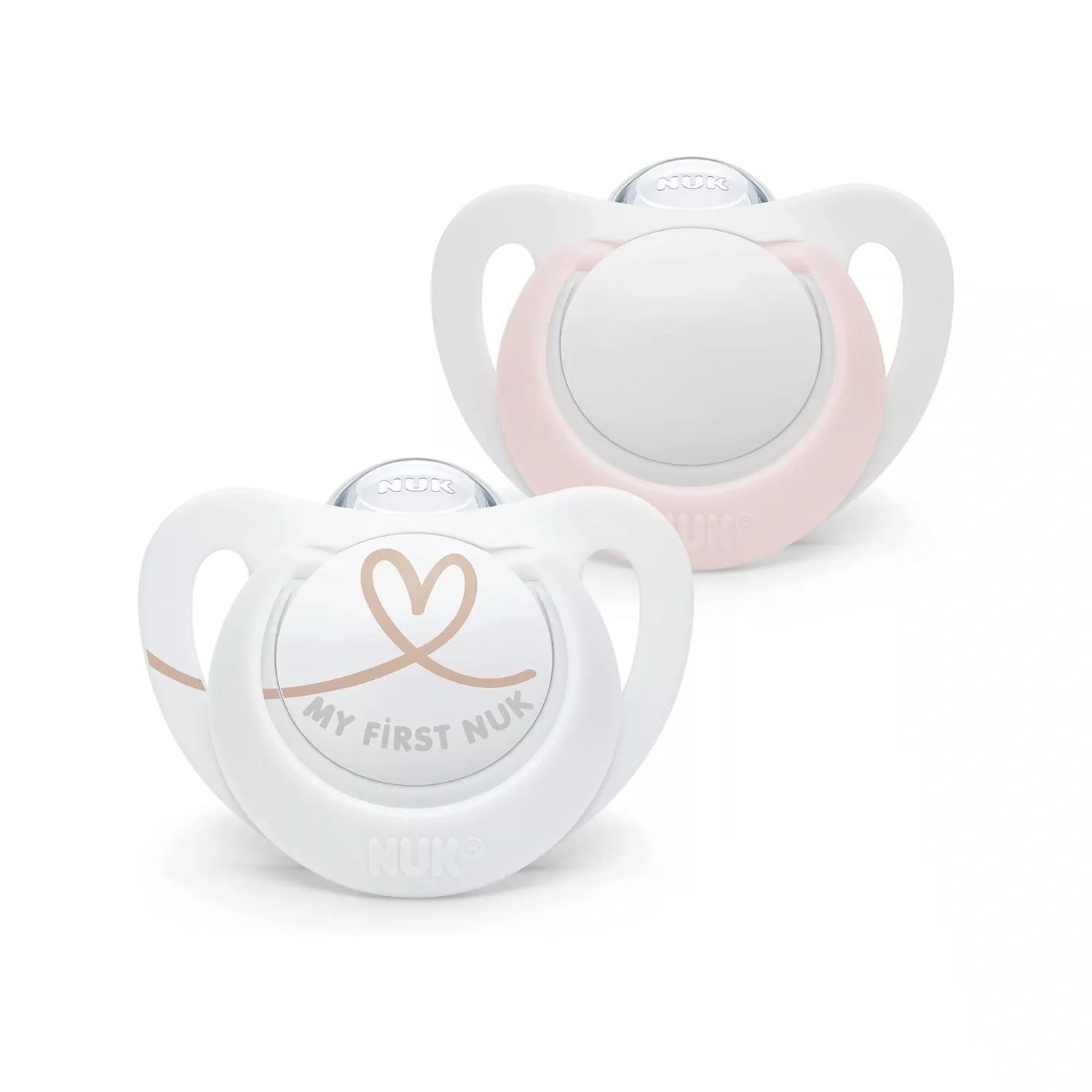 NUK Star Newborn Baby Dummy Soothers 0 - 2 Months