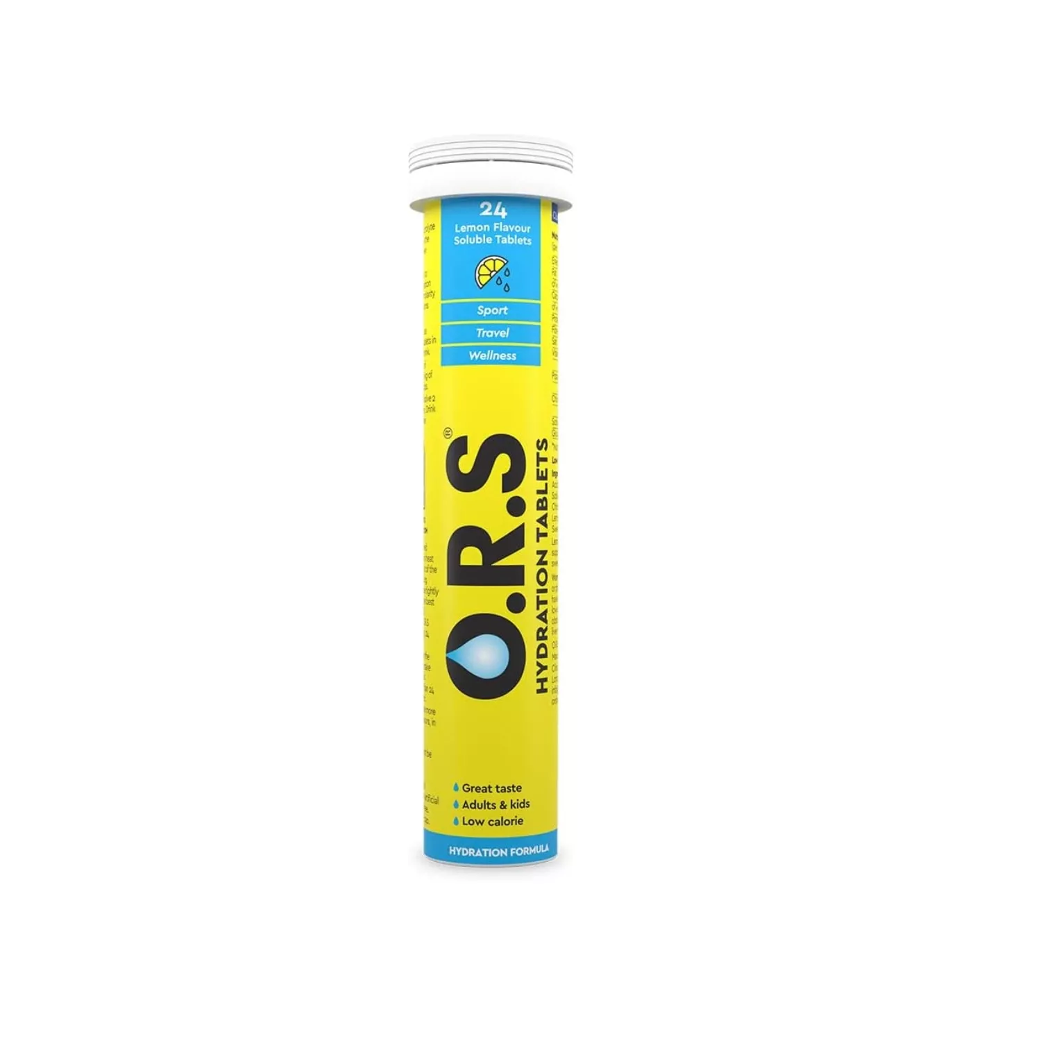 O.R.S. Hydration Lemon Flavour 24 Tablets