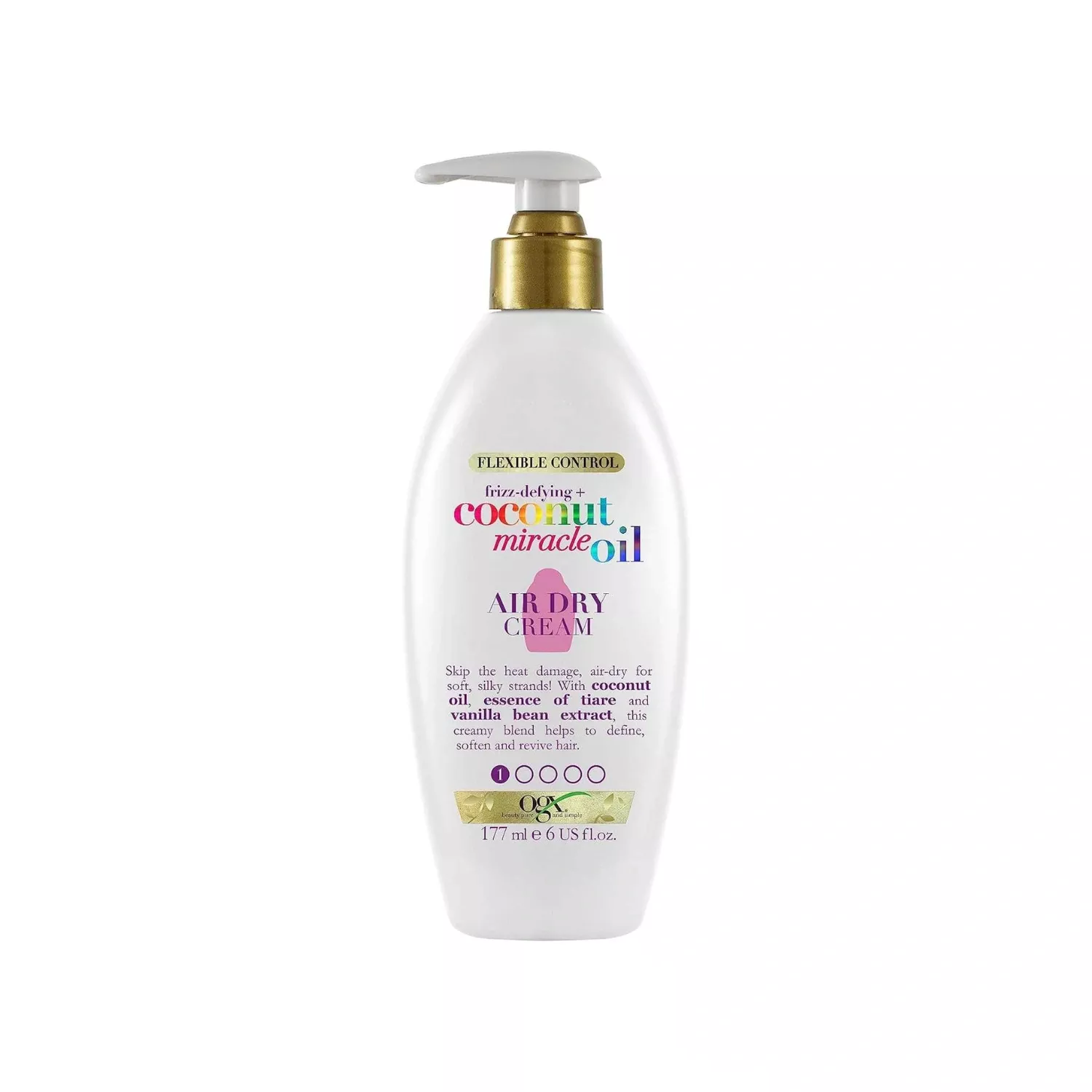 Ogx Frizz Defying Coconut Oil Air Dry Cream 177ml