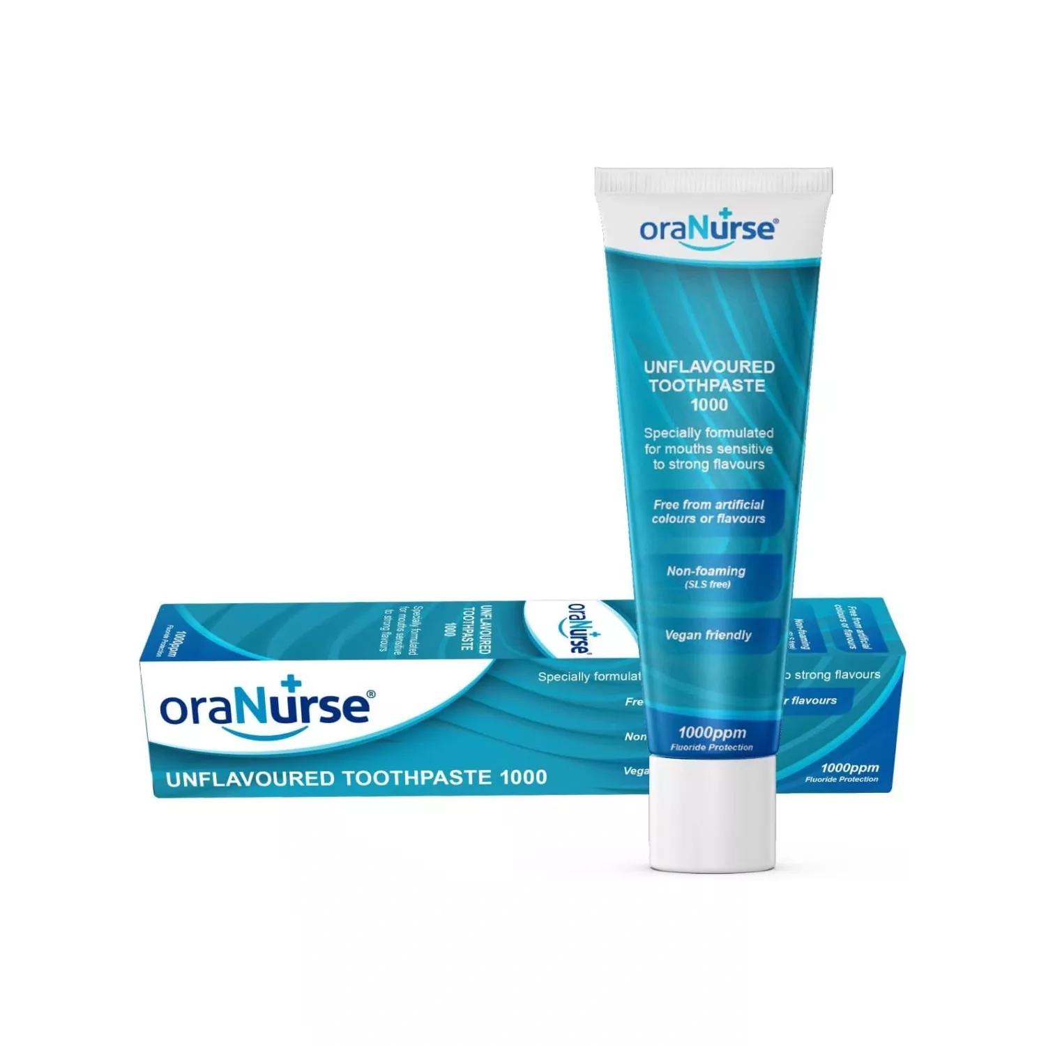 OraNurse Unflavoured Toothpaste ’ 1000ppm (50ml)