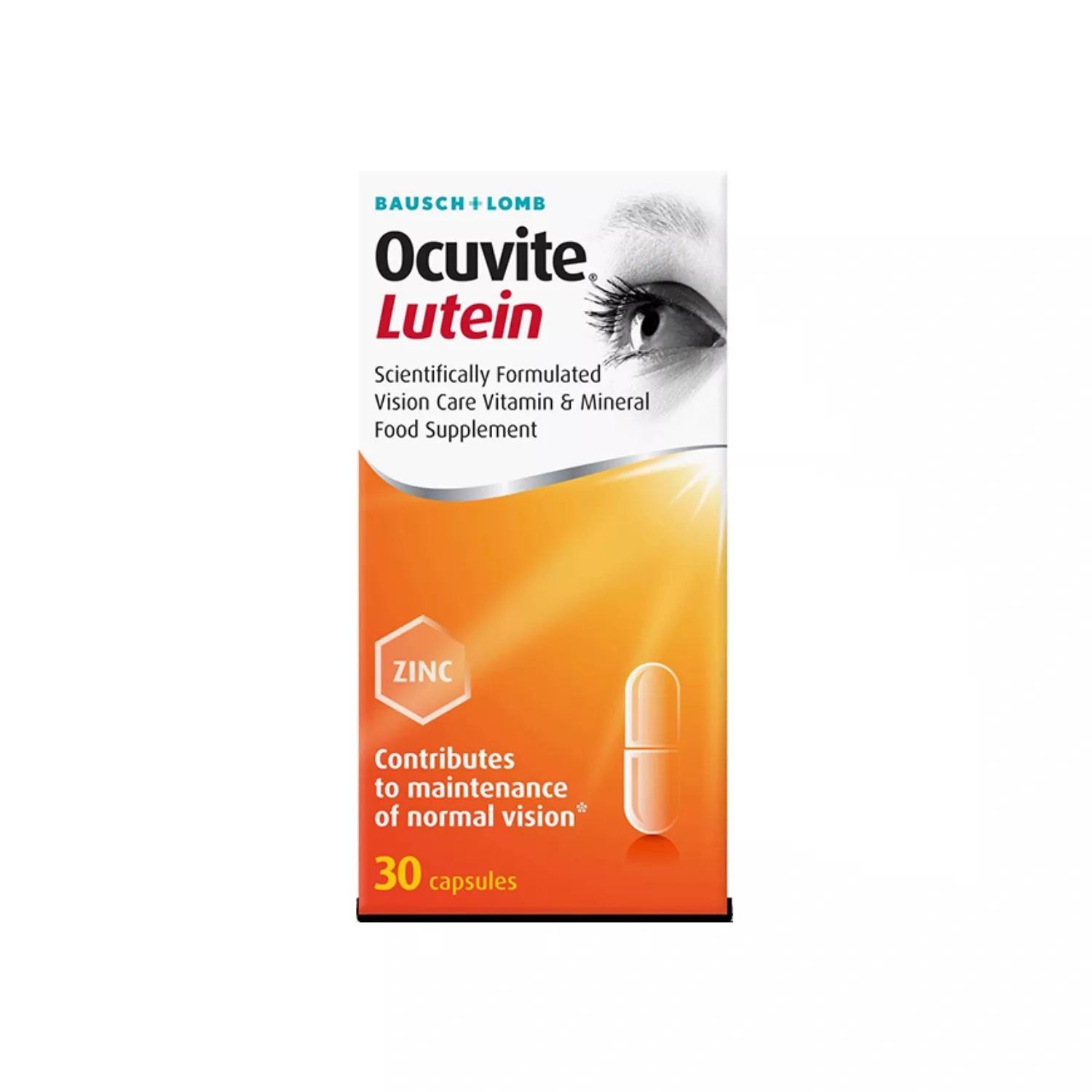 Bausch and Lomb Ocuvite Lutein  30 Capsules