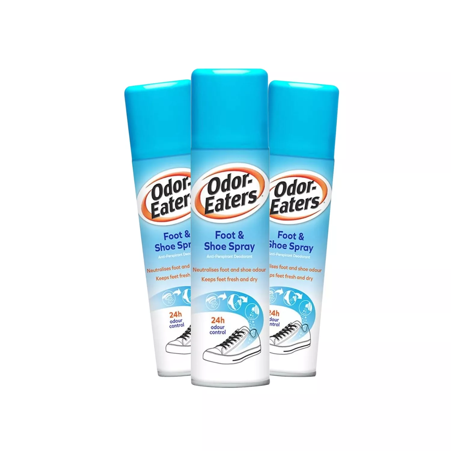 Odor-Eaters Foot & Shoe Spray 150ml - Pack of 3