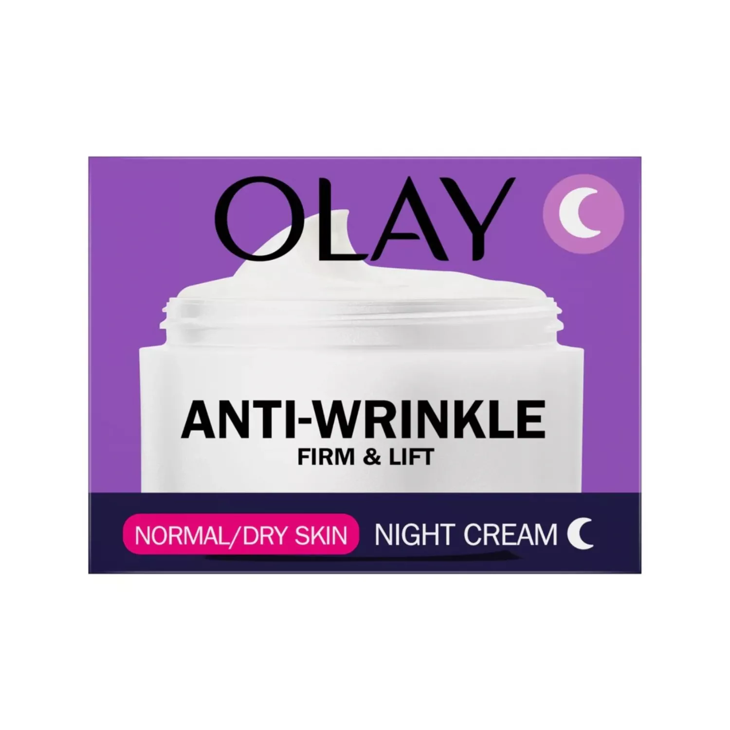 Olay Anti-Wrinkle Firm & Lift Night Cream Moisturiser 50ml