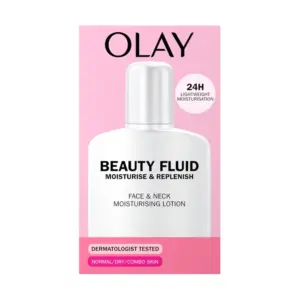 Olay Beauty Fluid Face Body Moisturiser Normal/Dry 200ml