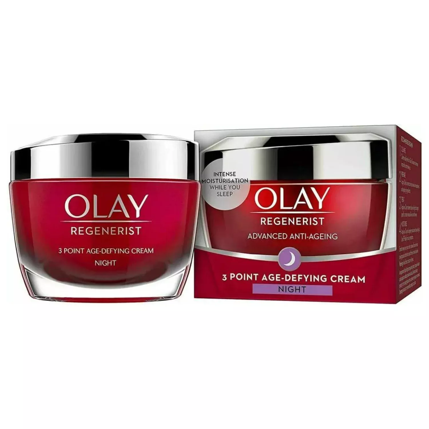 Olay Regenerist 3 Point Firming Anti-Ageing Night Face Cream 50ml
