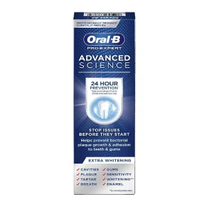 Oral B Pro Expert Advanced Science Extra White Toothpaste 75ml