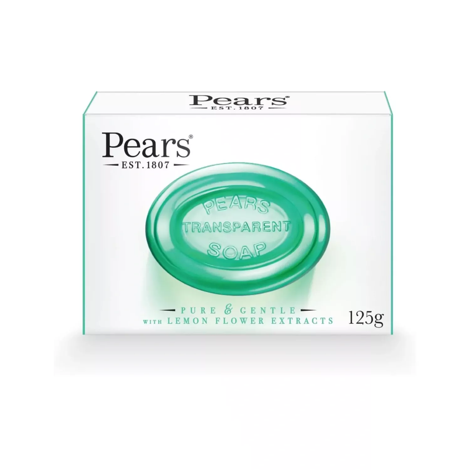 Pears Transparent Lemon Flower Extracts Soap 125g