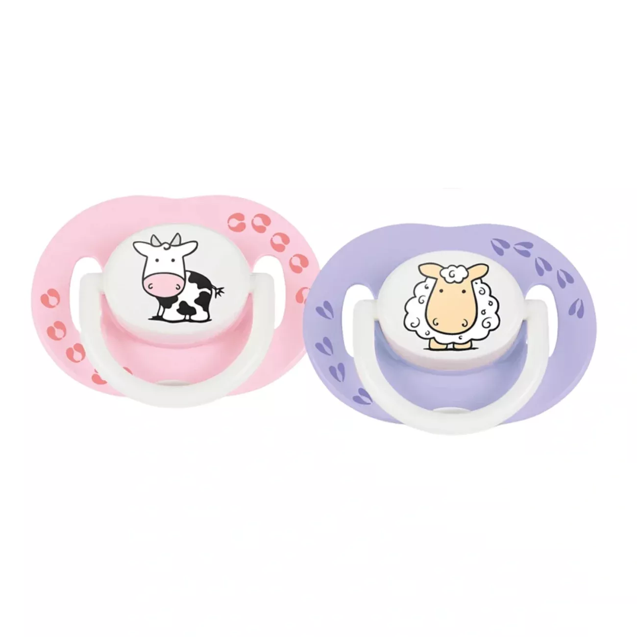 Philips Avent Soothers 3-18 Months Pink/Purple 2 Pack