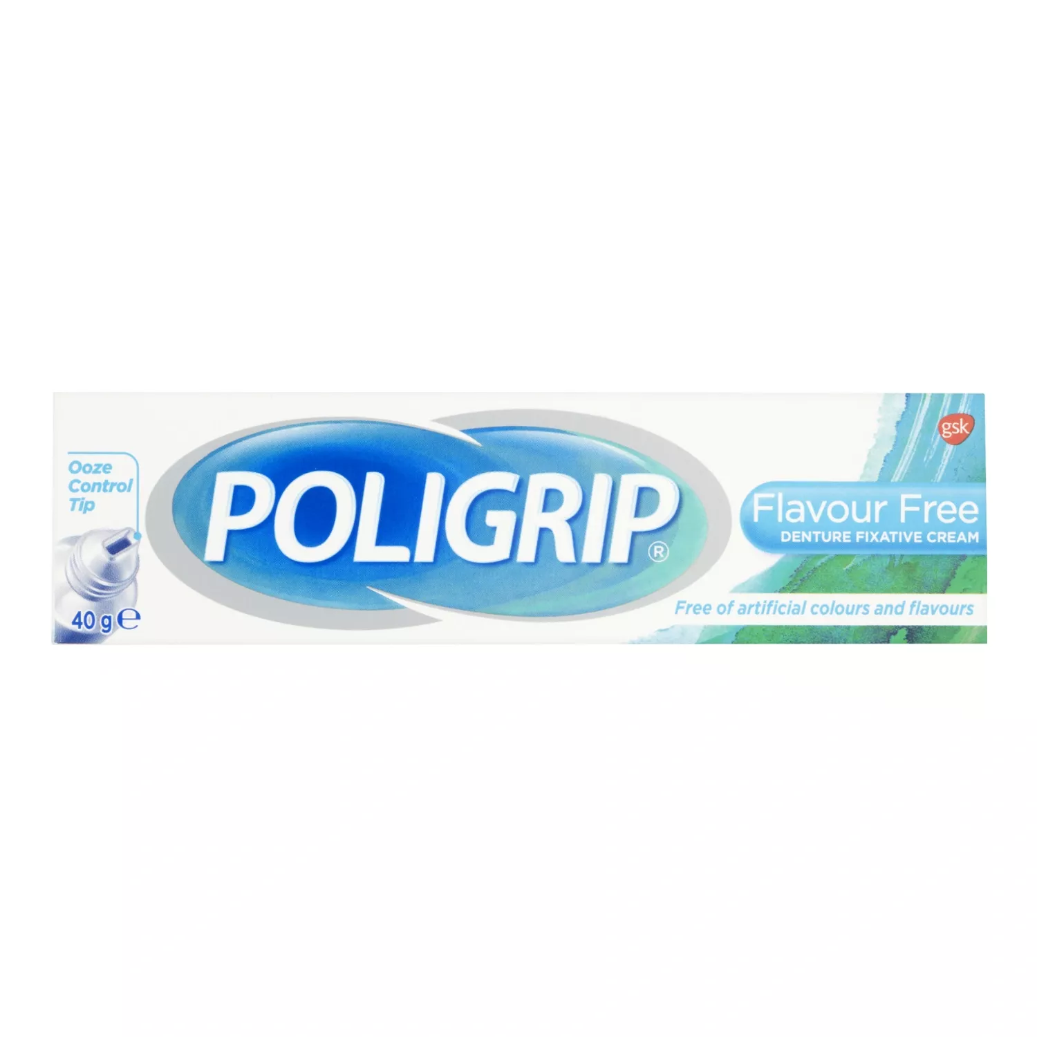 Poligrip Denture Adhesive Fixative Cream 40g