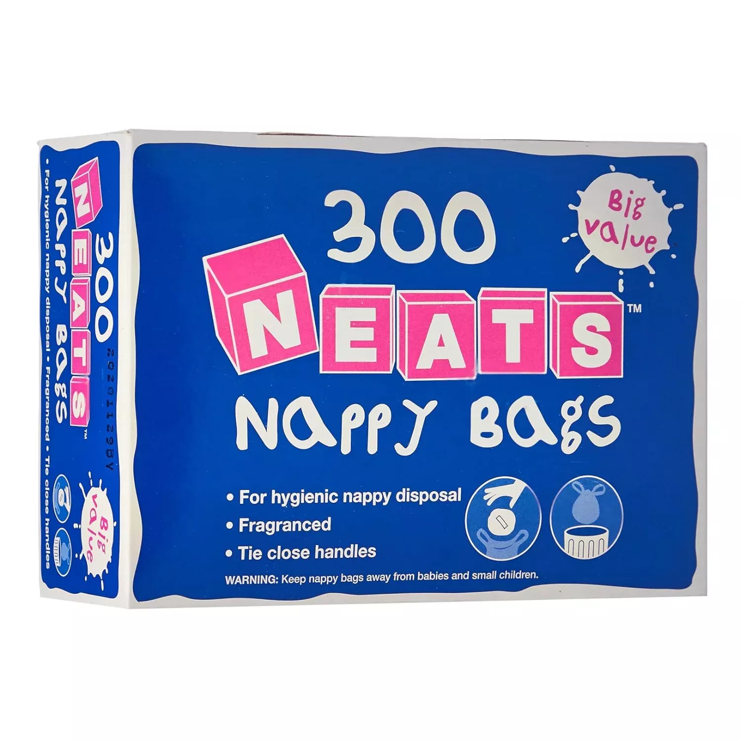 Neats Nappy Bags Pack of 300