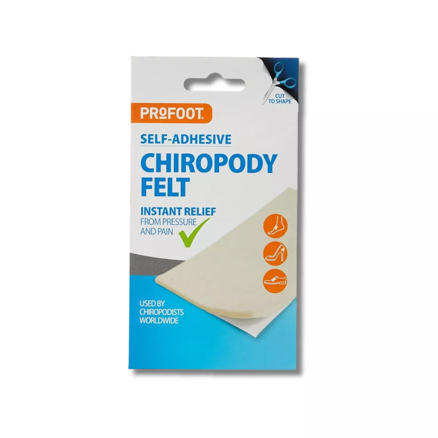 Profoot Chiropody Felt Self Adhesive