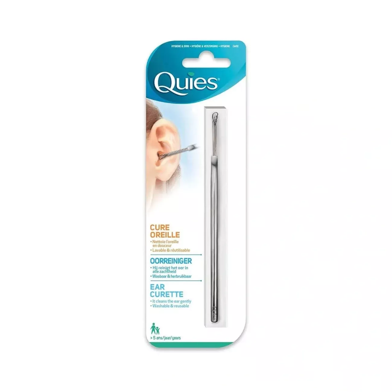 Quies Ear Cleaner Stainless Steel