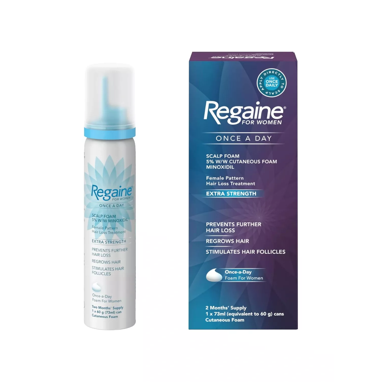 Regaine For Women 5% Scalp Foam 2 Months Supply