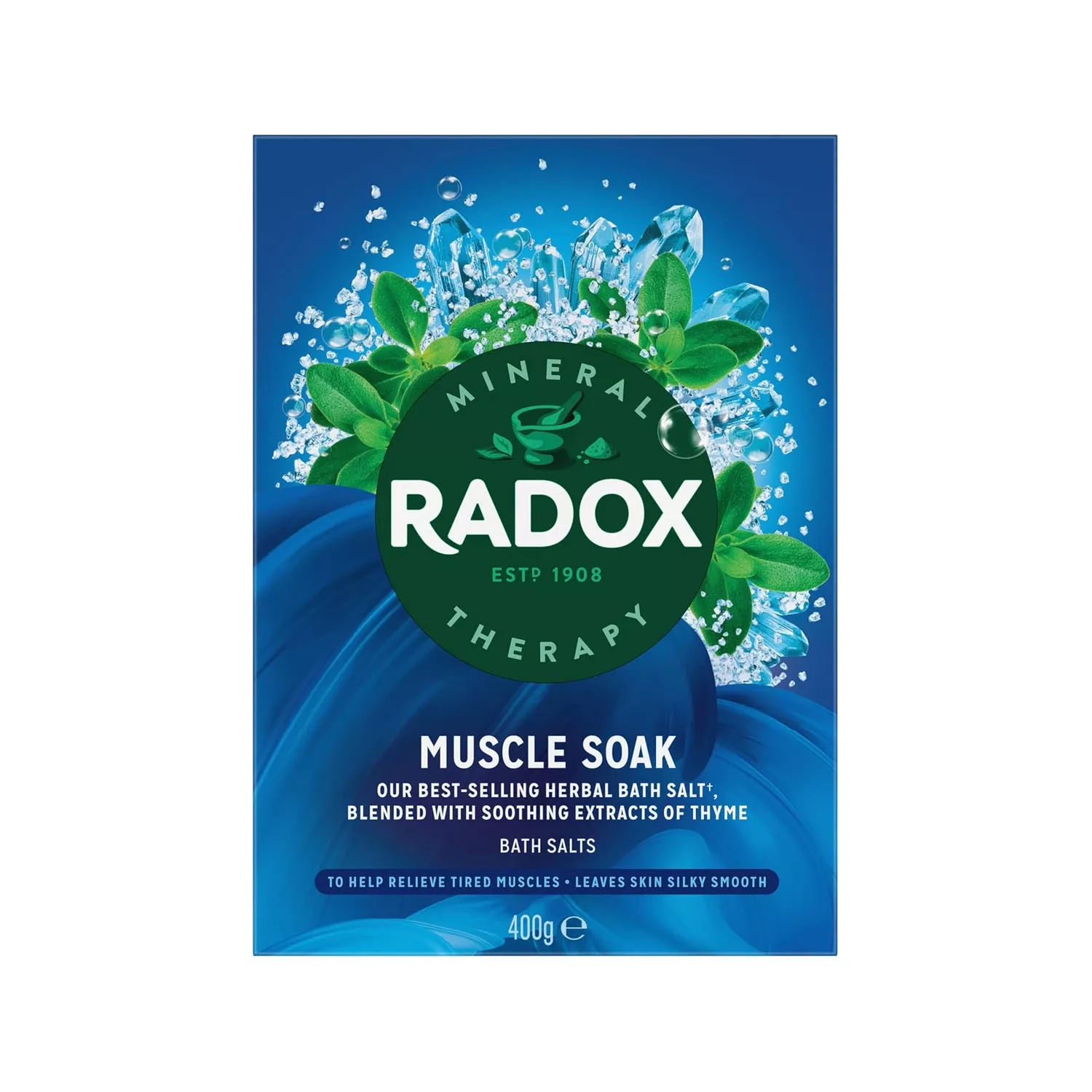 Radox Mineral Therapy Muscle Soak Bath 400g