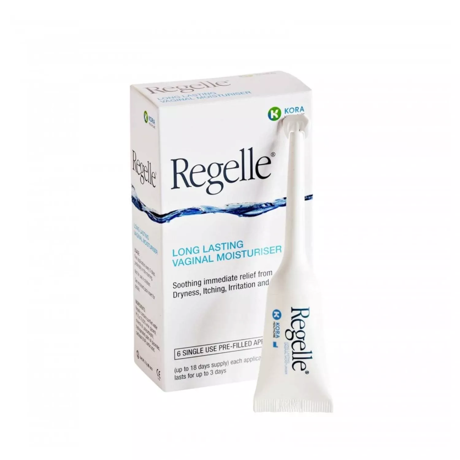 Regelle Vaginal Moisturiser Pack of 6 Tubes