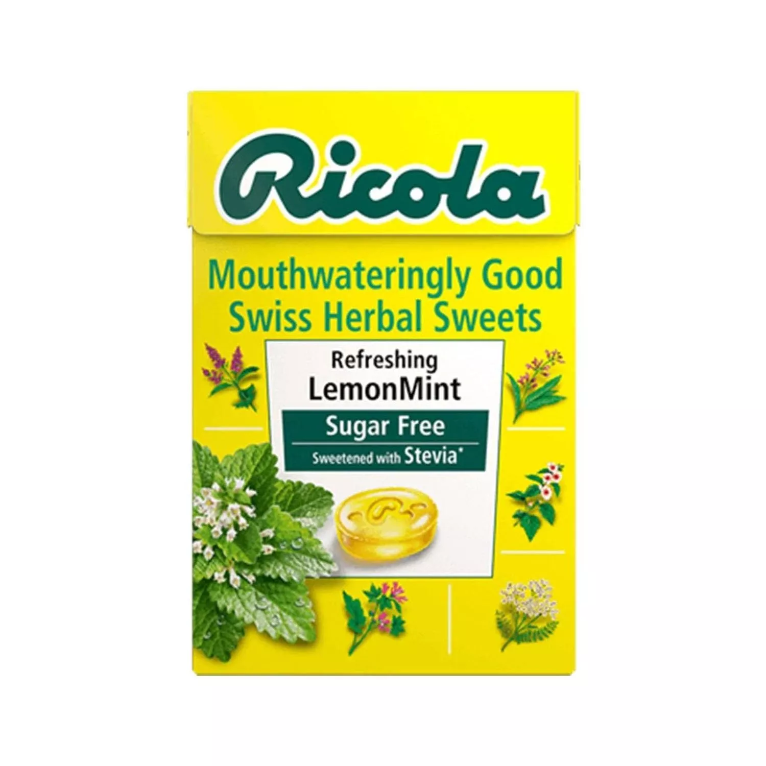 Ricola LemonMint Sugar Free Mint Drops 45g