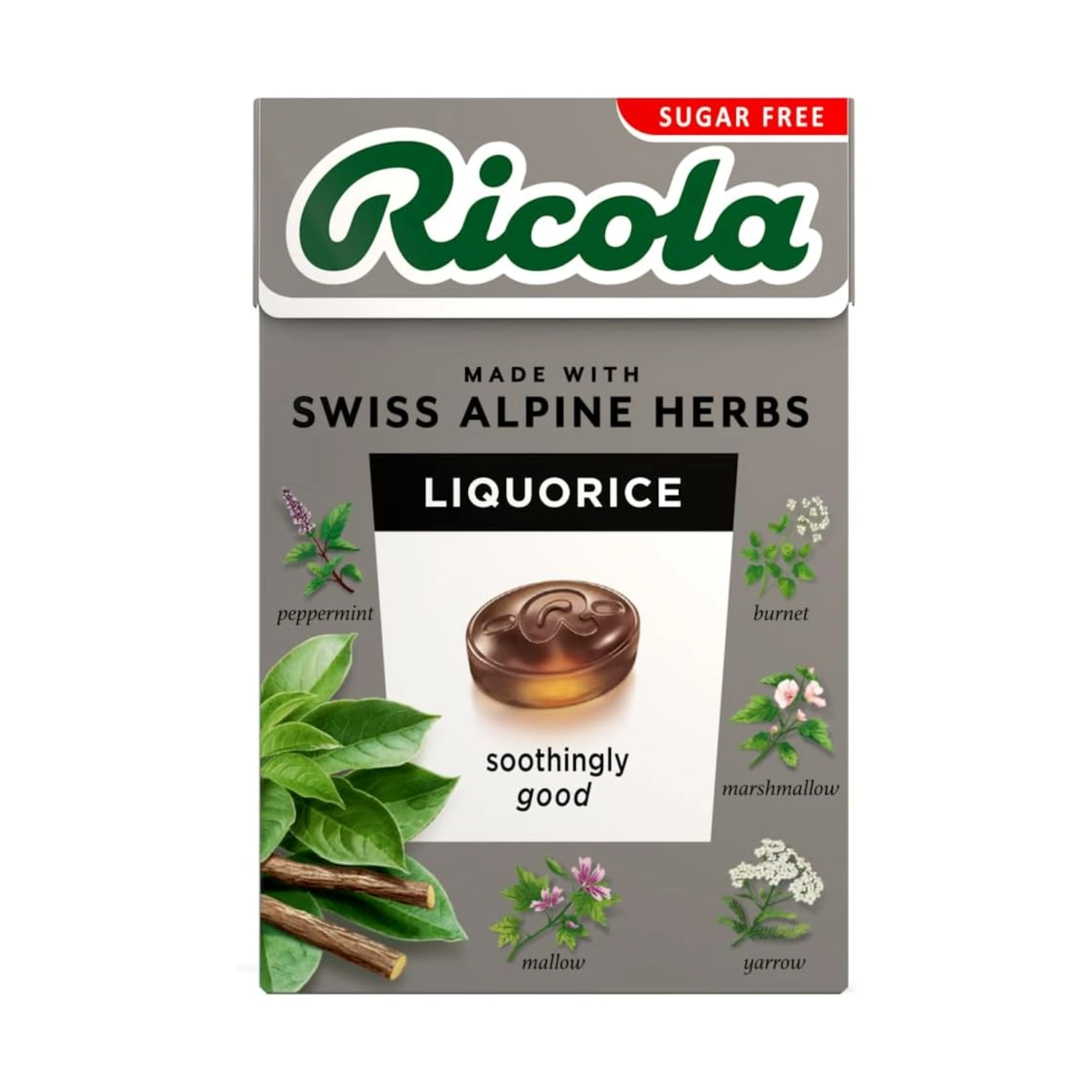 Ricola Liquorice Swiss Herbal Sweets 45g