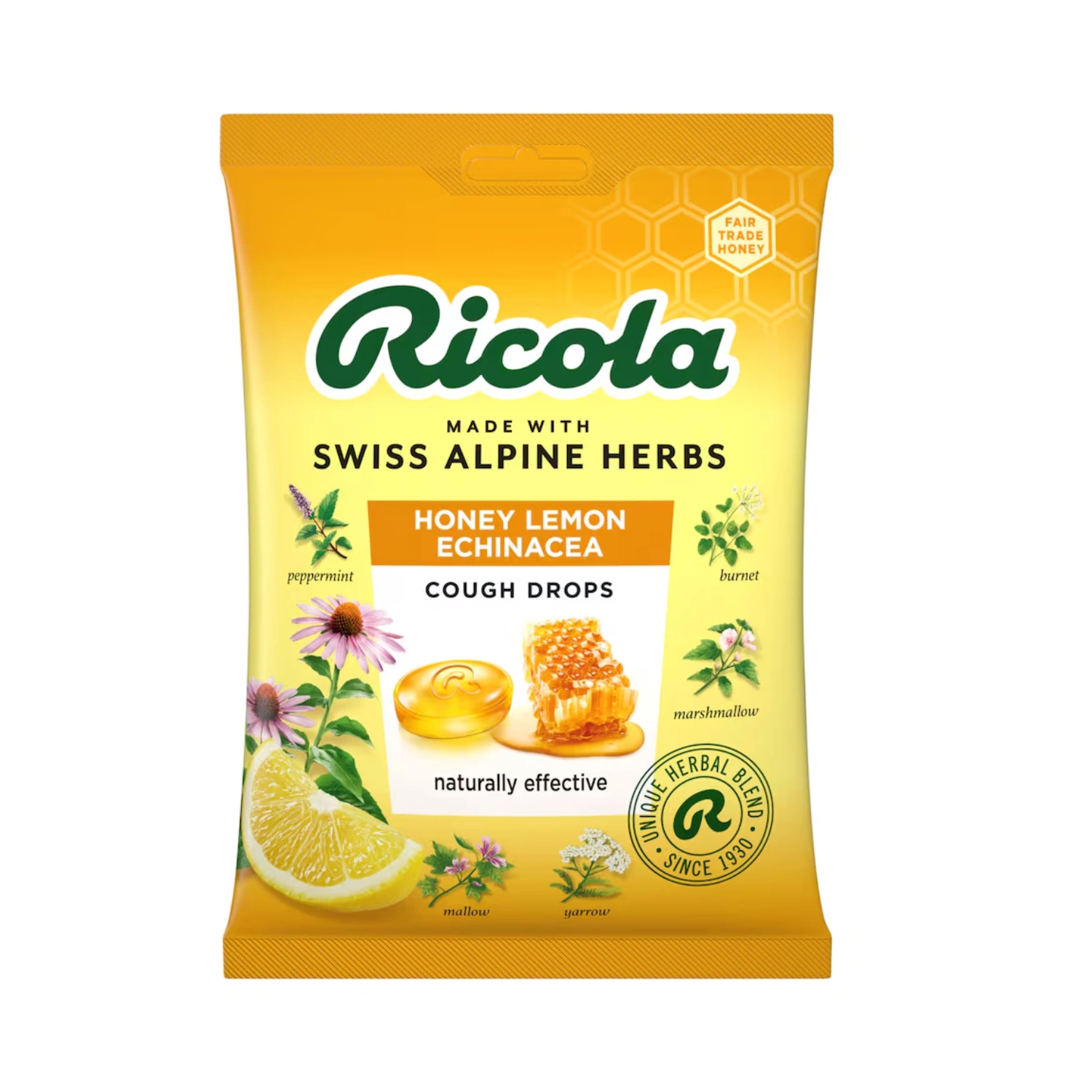 Ricola Soothe & Clear Honey Lemon Echinacea 75g