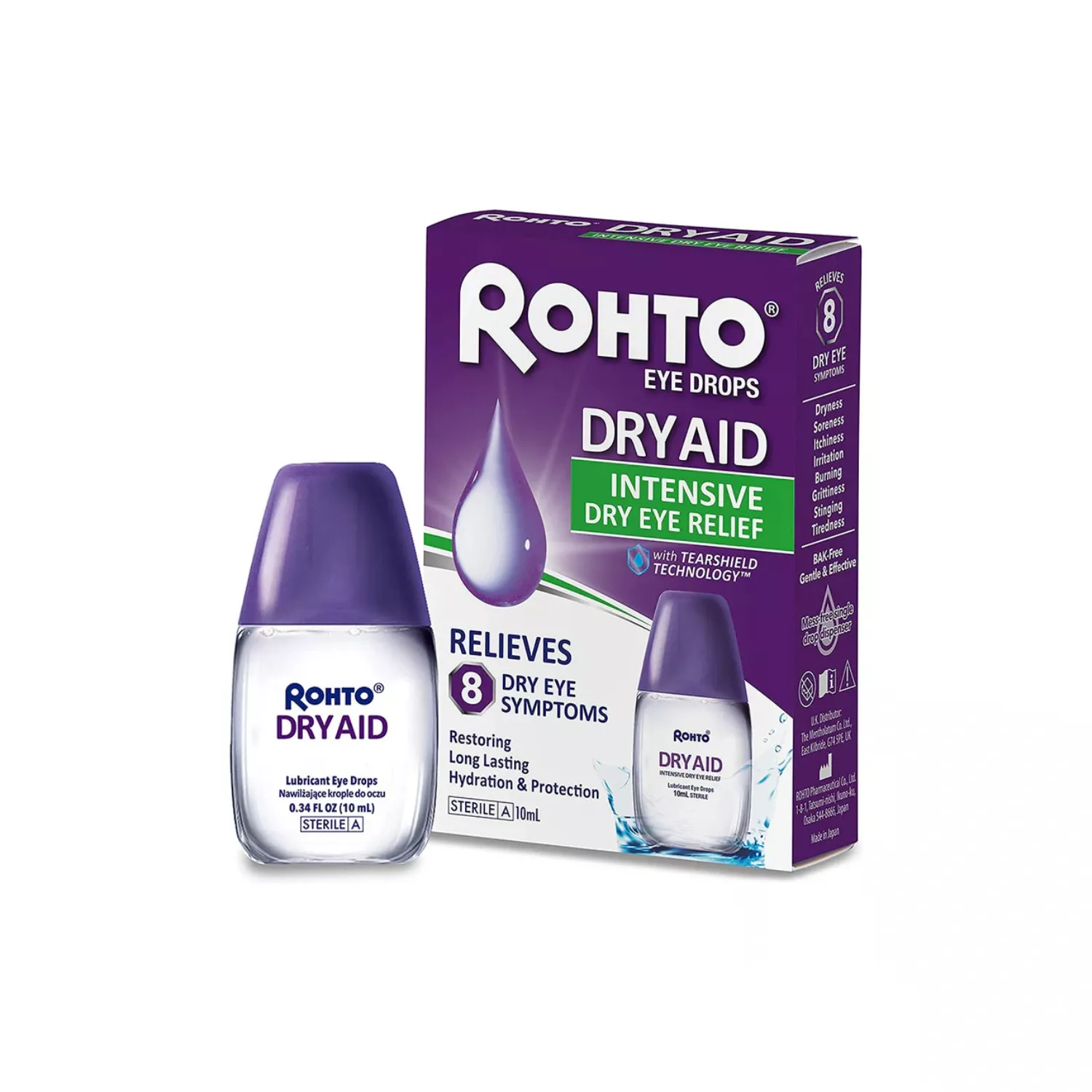 Rohto Dry Aid Intensive Relief 10 ml Eye Drops