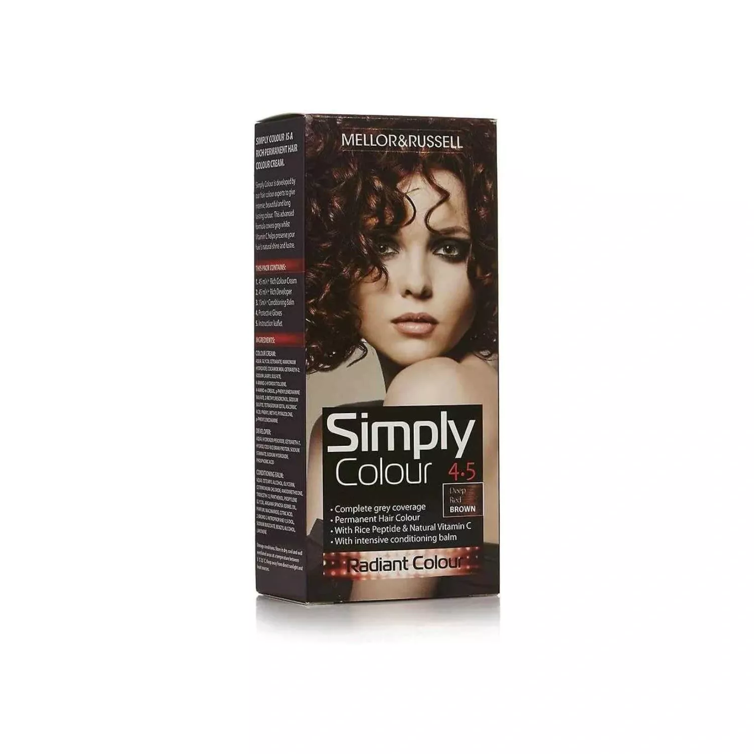 Simply Colour Deep Red Brown No 4.5
