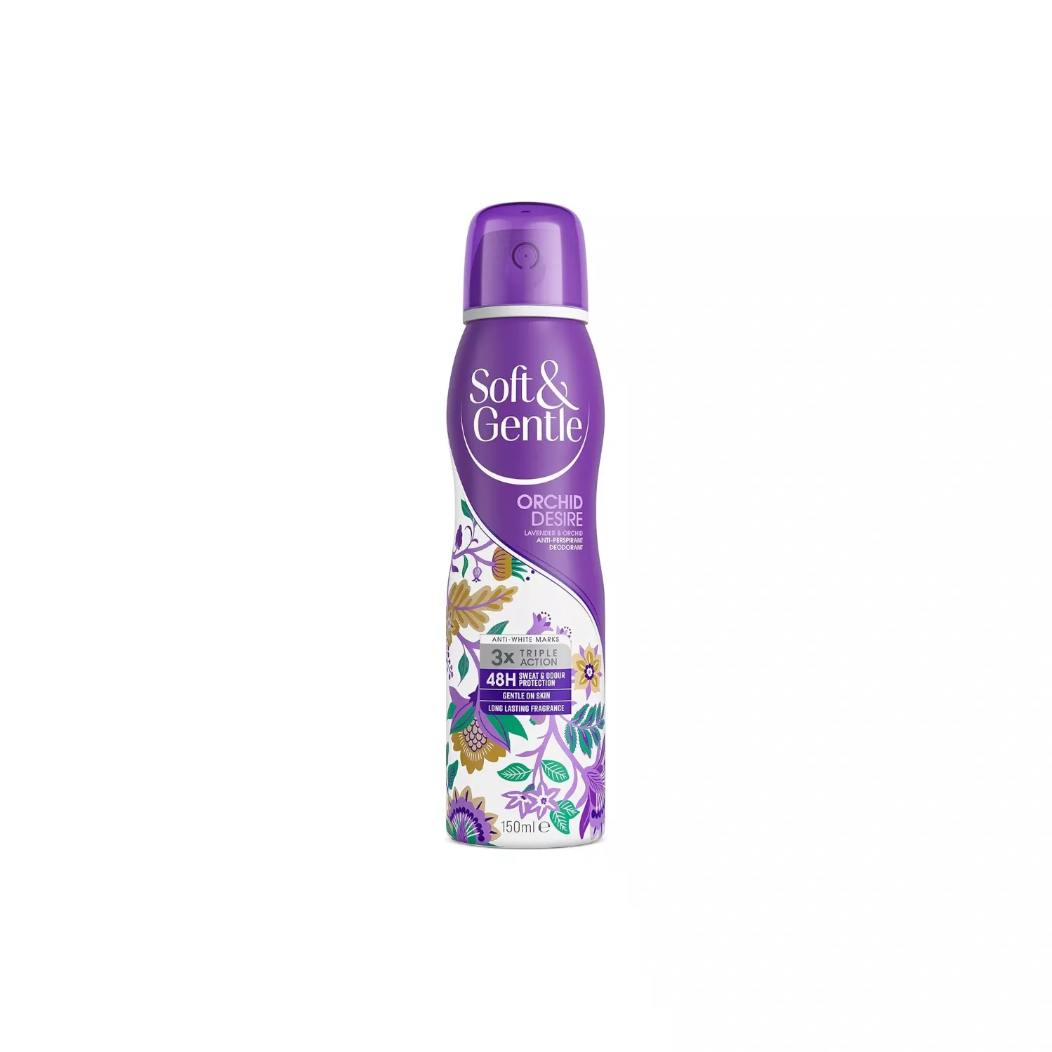 Soft & Gentle Orchid Desire Anti-perspirant 150ml