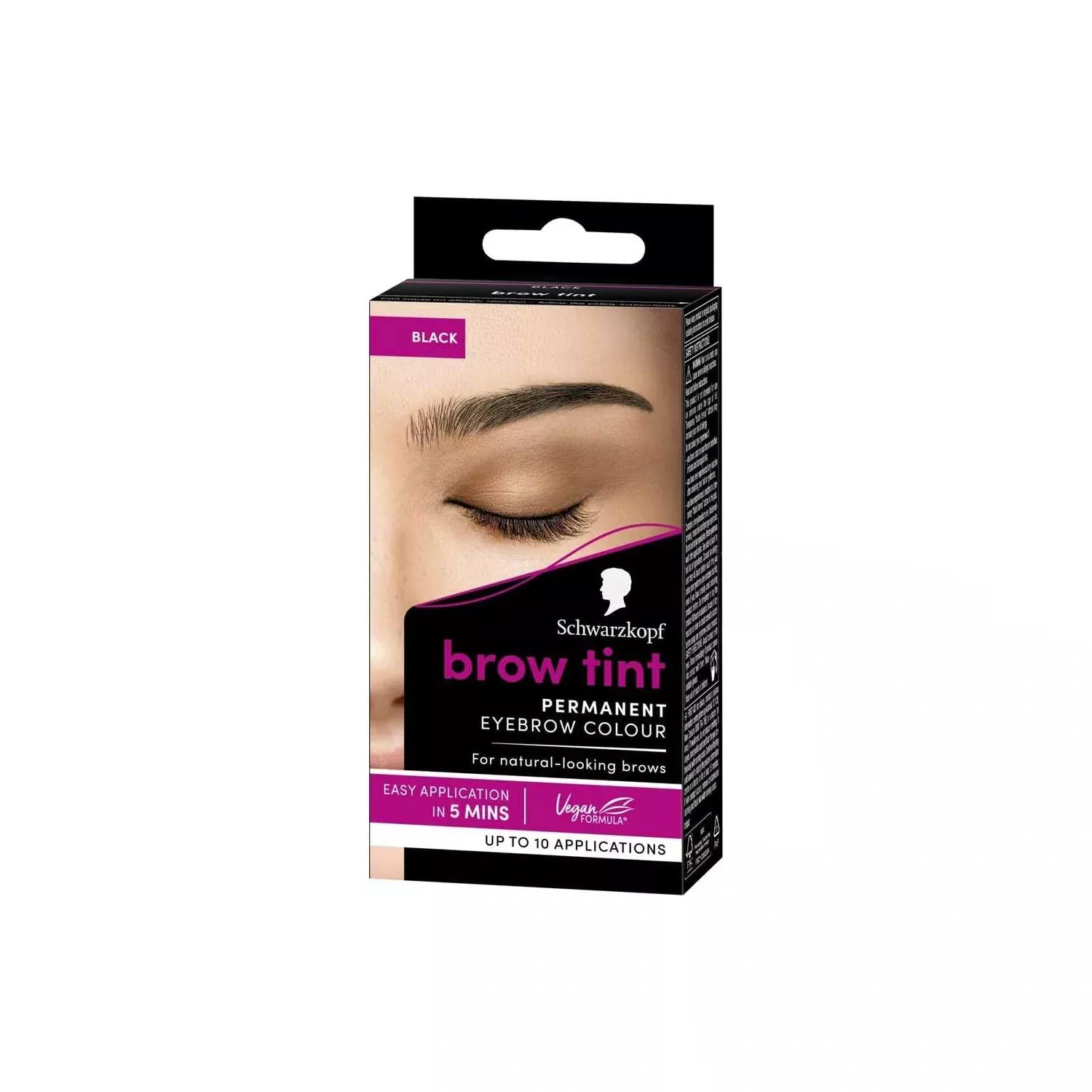 Schwarzkopf Brow Tint Eyebrow Dye Black