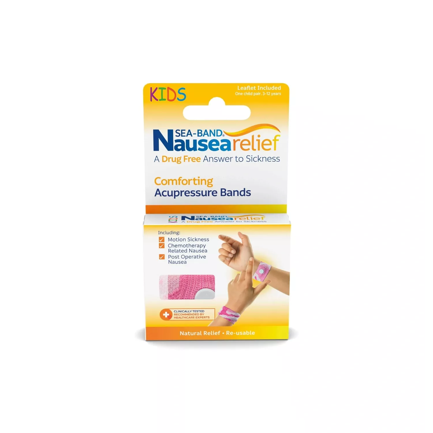 Sea-Band Kids Nausea Relief Acupressure Bands