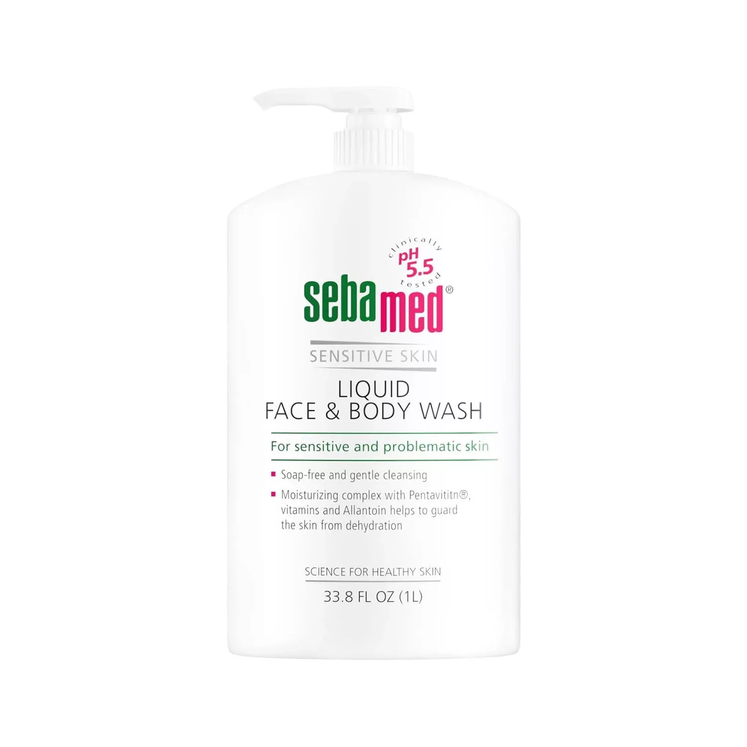 Sebamed Liquid Face & Body Wash 1L