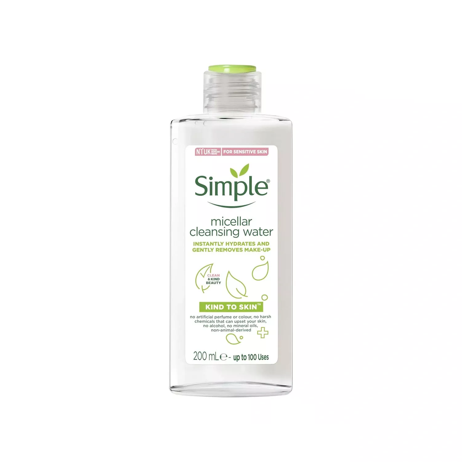 Simple Kind To Skin Micellar Cleansing Water 200ml