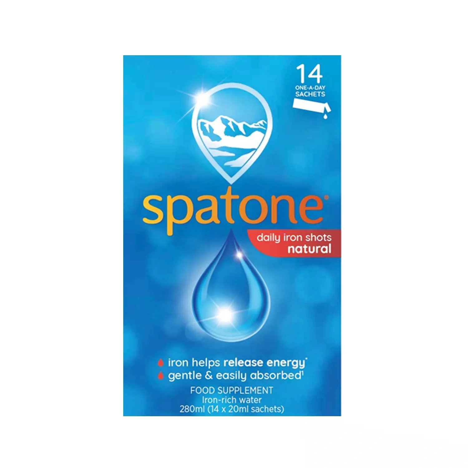 Spatone 100% Natural Iron Supplement 14 Sachets