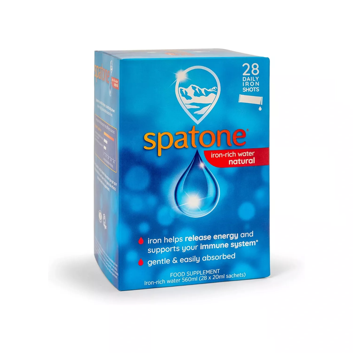 Spatone 100% Natural Iron Supplement (28 Sachets)