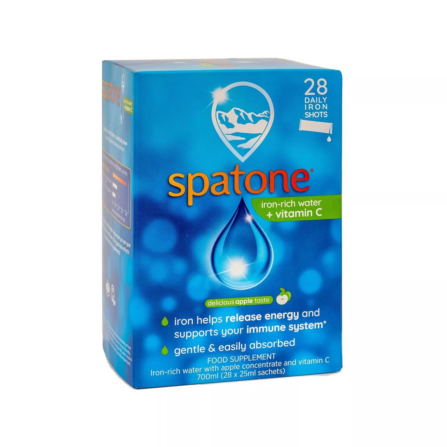 Spatone Natural Iron Supplement + Vitamin C (28 Sachets)
