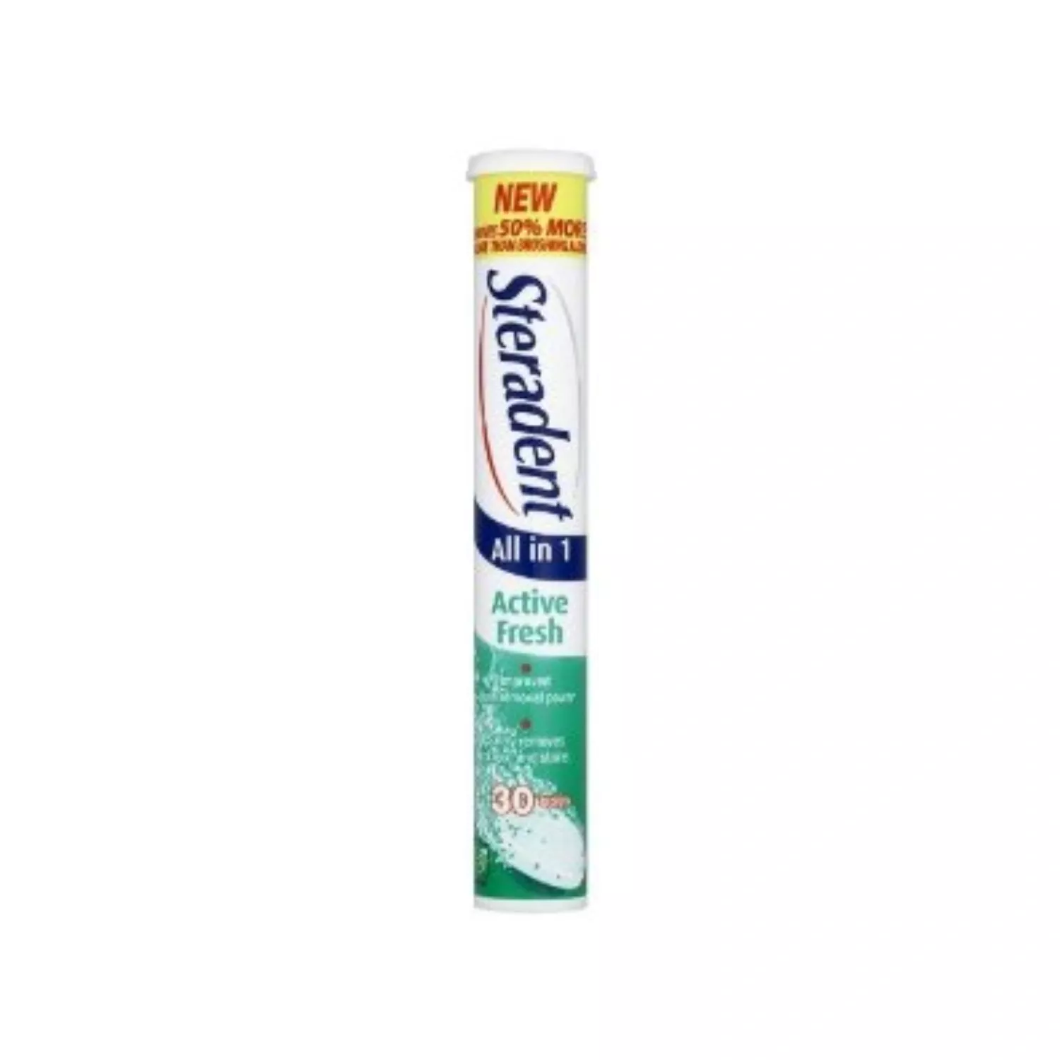Steradent Active Fresh Denture Cleaner 30 Tablets