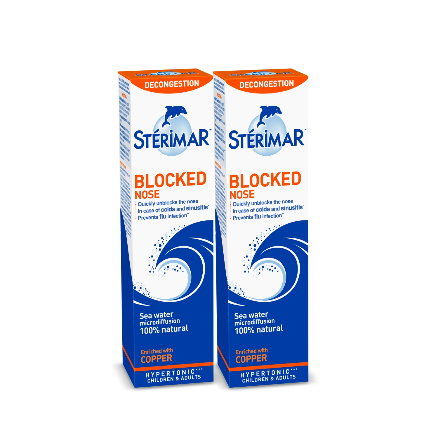 Sterimar Congestion Relief Nasal Spray 100ml x 2 Pack