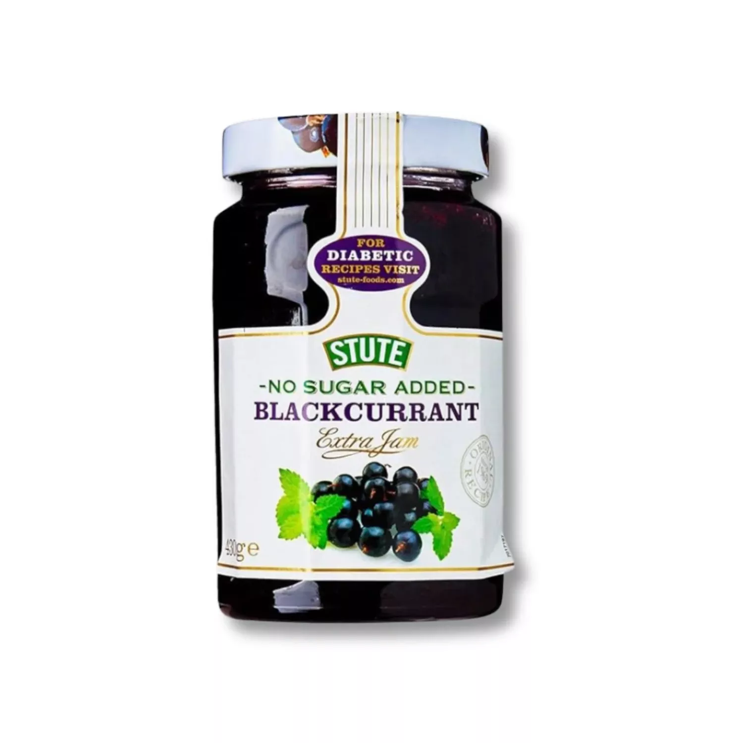 Stute Diabetic Blackcurrant Extra Jam 430g