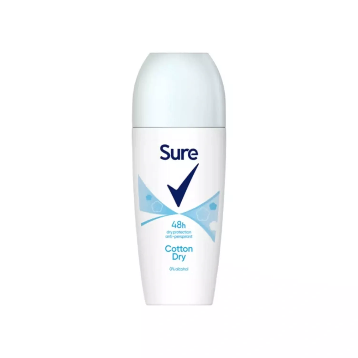 Sure Women Cotton Dry Antiperspirant Deodorant Roll On 50ml