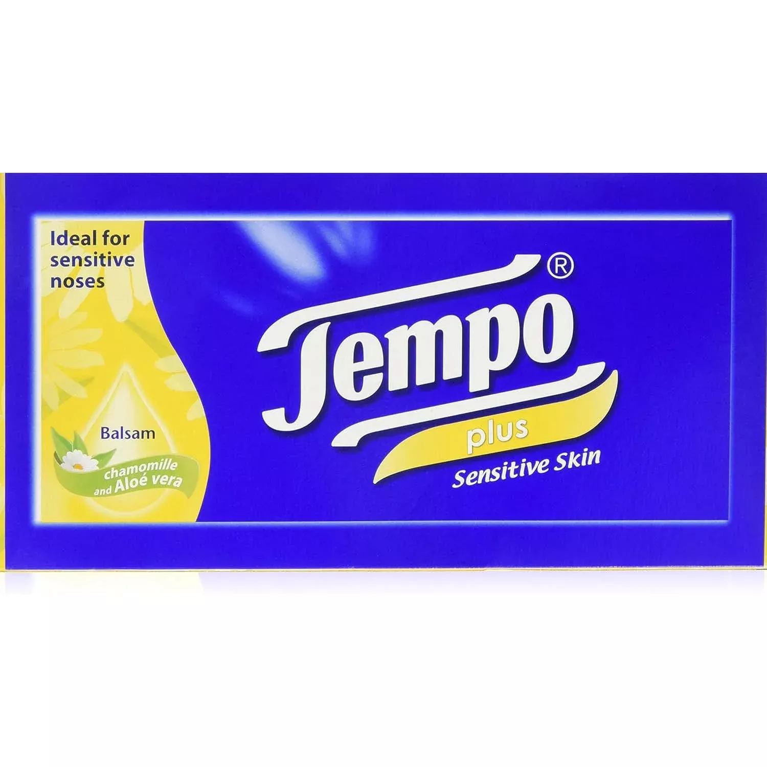 Tempo Plus Aloe Vera Regular Tissue - 80 Tissues