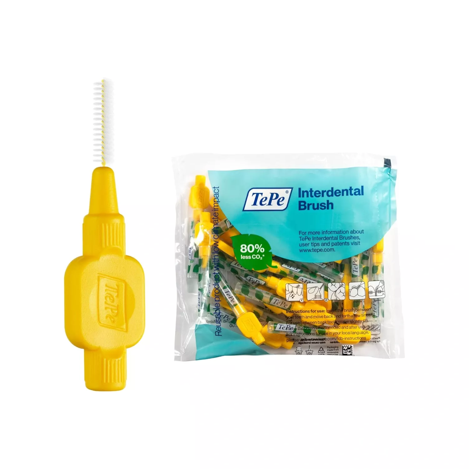 TePe Original interdental brushes 0.7mm 20 Pack