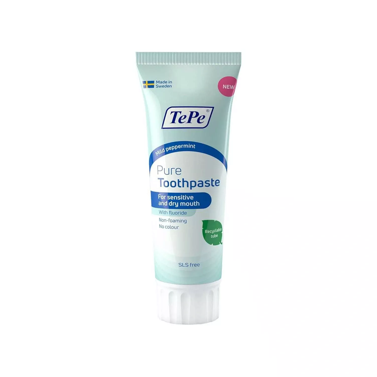 Tepe Pure Mild Peppermint Toothpaste 75ml