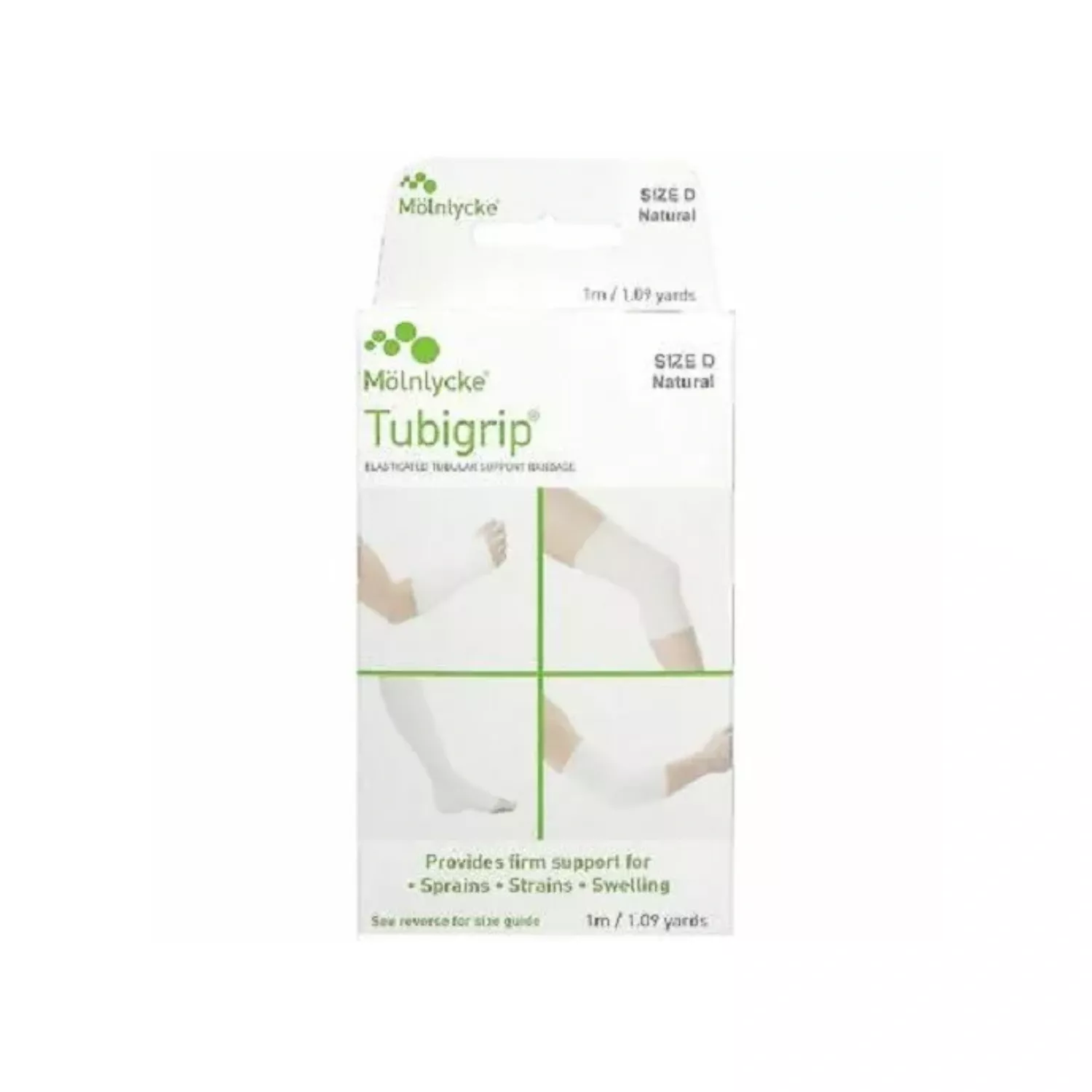 Tubigrip Natural Colour Size D - 1M