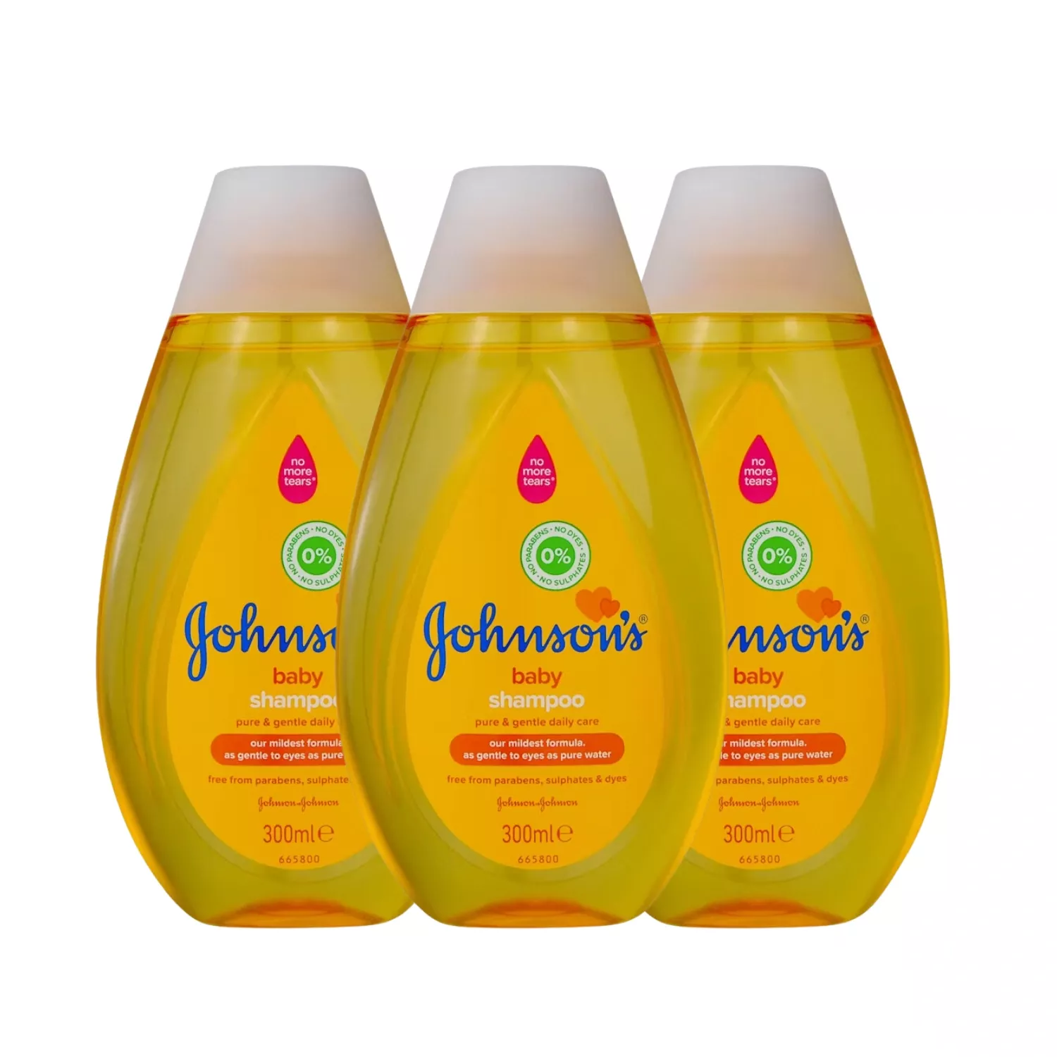 Johnson's Baby Shampoo 300ml - Pack of 3