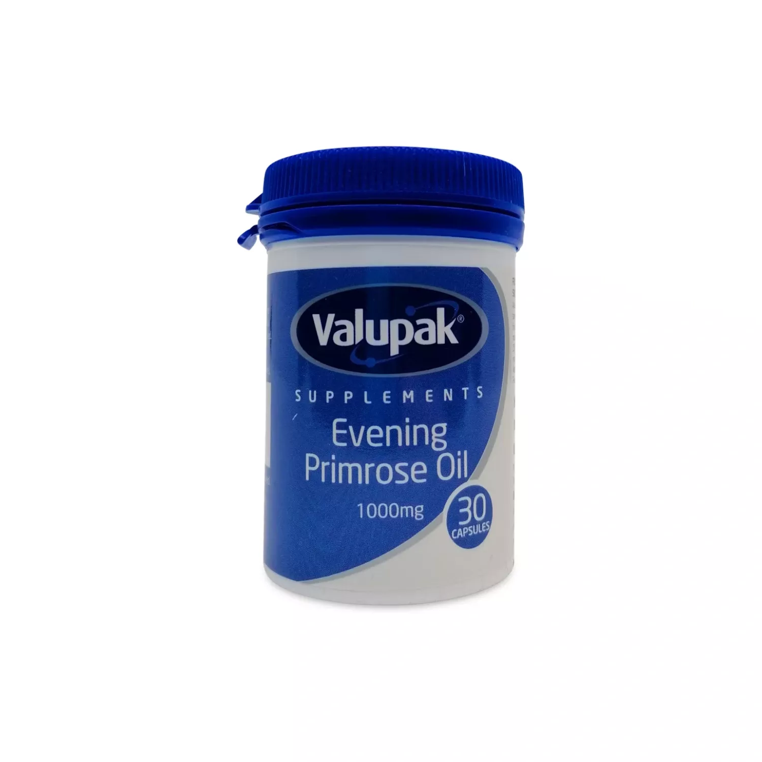 Valupak Evening Primrose Oil 1000mg 30 Capsules
