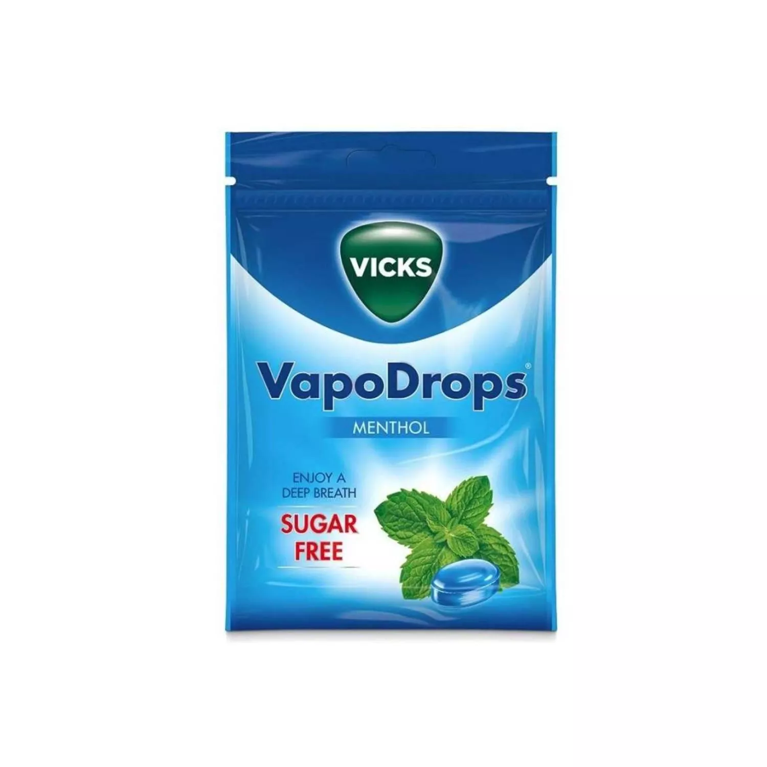 Vicks Vapodrops Sugar-Free Menthol 72g