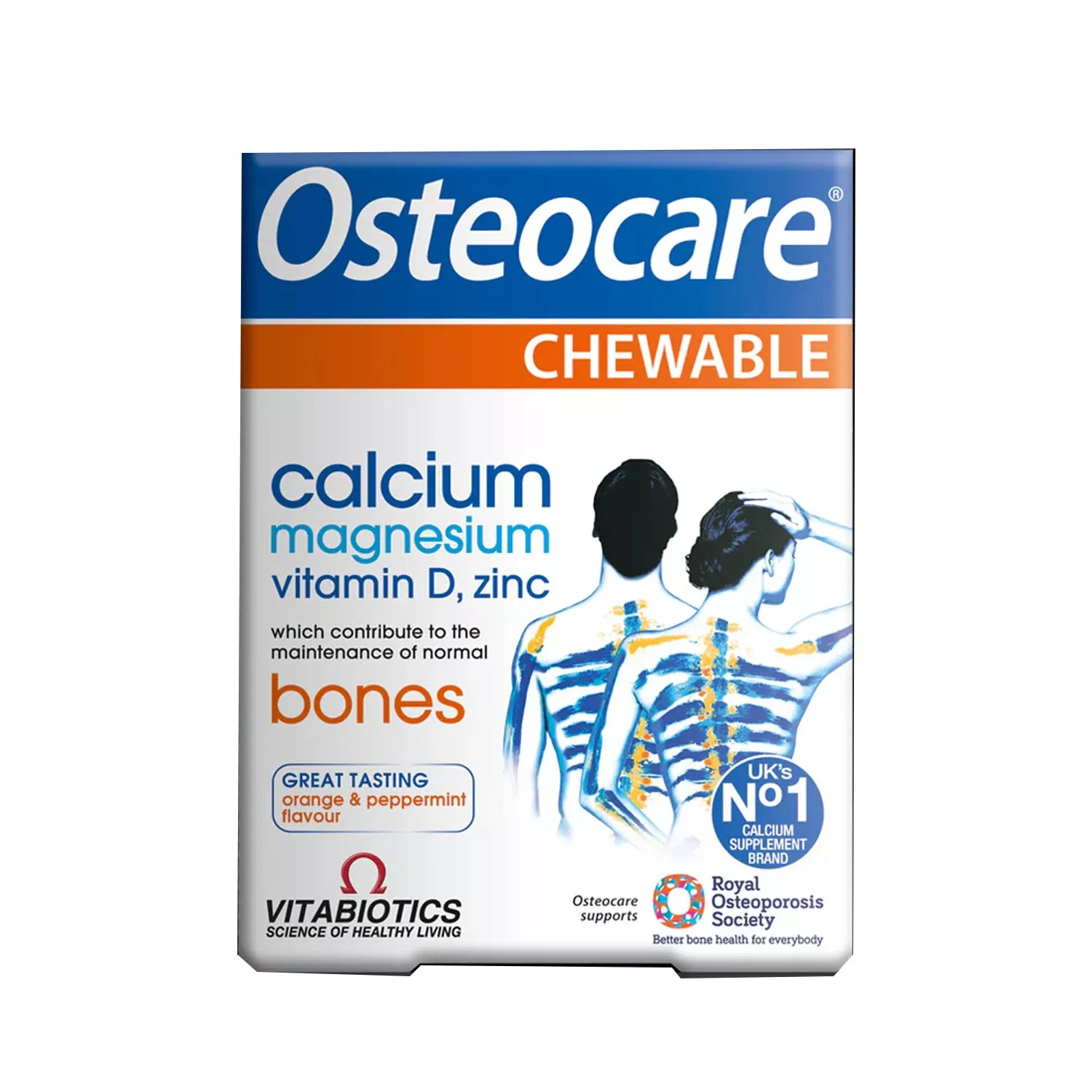 Vitabiotics Osteocare Chewable 30 Tablets
