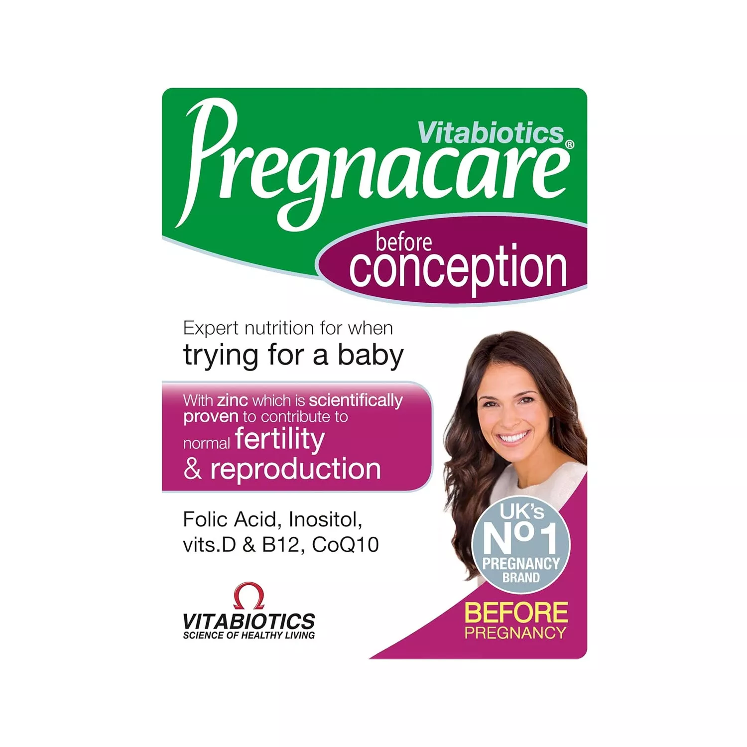 Vitabiotics Pregnacare Conception 30 Tablets